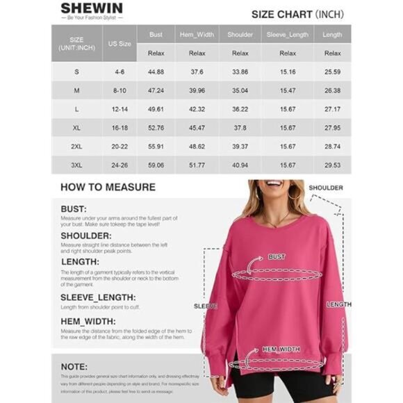 Oversized Reverse Seam Sweatshirt, Casual Long Sleeve Lightweight Pullover, Gray - Picture 6 of 7